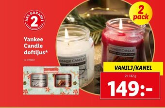 Lidl Yankee Candle Doftljus erbjuda