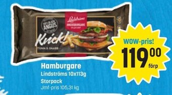Eurocash Hamburgare erbjuda
