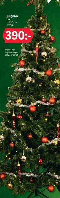 DollarStore Julgran Lyx erbjuda