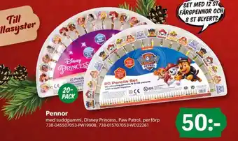 DollarStore Pennor erbjuda