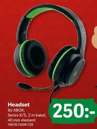 DollarStore Headset XBOX erbjuda
