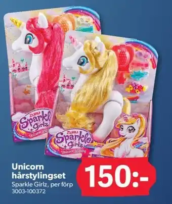Unicorn Hårstylingset