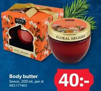 DollarStore Body Butter Sence erbjuda