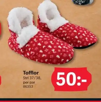 DollarStore Baileys tofflor erbjuda