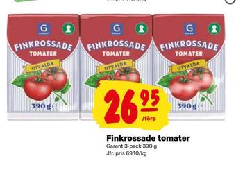 City Gross Finkrossade tomater erbjuda