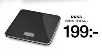Digital köksvåg