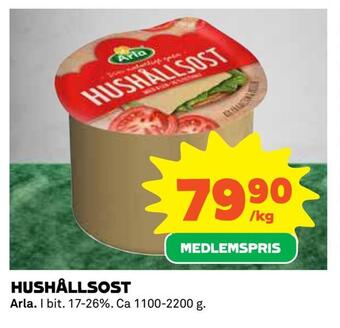 Coop Daglivs Hushållsost erbjuda