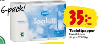 City Gross Toalettpapper erbjuda