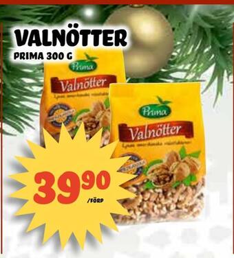 Nelins Valnötter erbjuda
