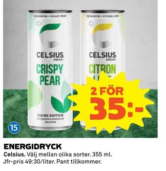 Coop Daglivs Energidryck erbjuda