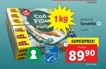Lidl Torskfilé erbjuda