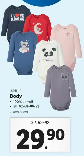 Lidl Body erbjuda