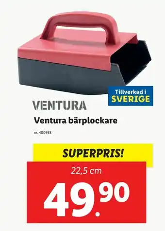 Lidl Ventura bärplockare erbjuda