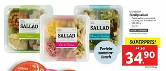 Lidl Färdig sallad erbjuda