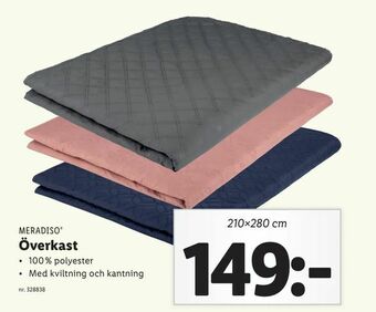 Lidl Överkast erbjuda