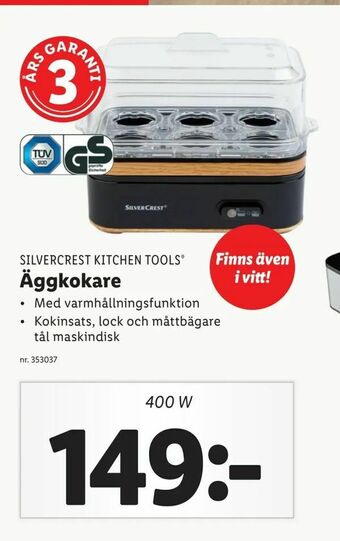 Lidl Äggkokare erbjuda