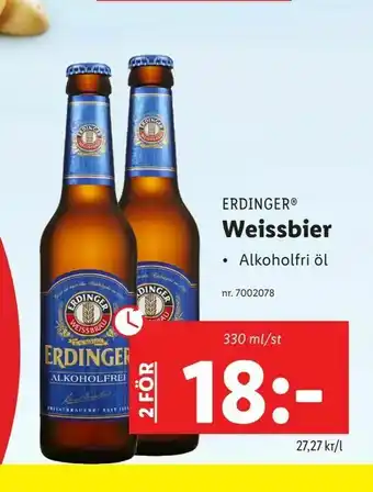 Lidl Weissbier erbjuda