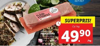 Lidl Fläskytterfilé erbjuda