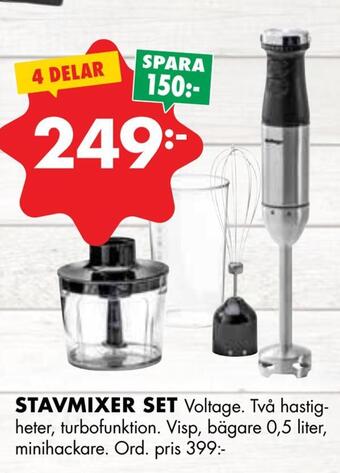 ÖoB Stavmixer set erbjuda