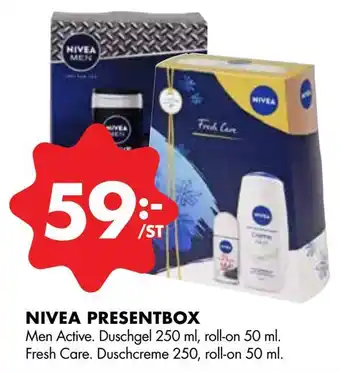 ÖoB Nivea presentbox erbjuda