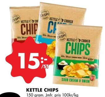 ÖoB Kettle chips erbjuda