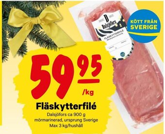 City Gross Fläskytterfilé erbjuda