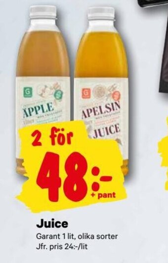 City Gross Juice erbjuda