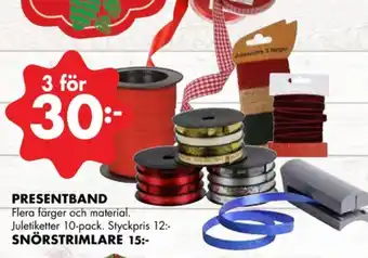 ÖoB Clean snörstrimlare erbjuda