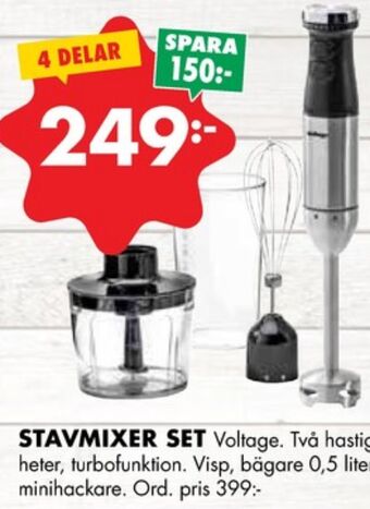 ÖoB Voltage stavmixer erbjuda
