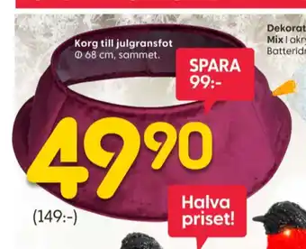 Rusta Braun oral-b julgransfot erbjuda
