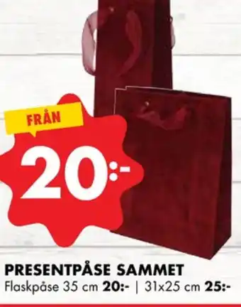 ÖoB Clean presentpåse erbjuda