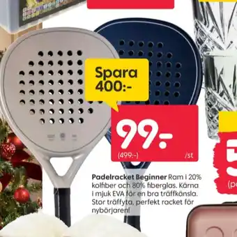 Rusta Boss padelracket erbjuda