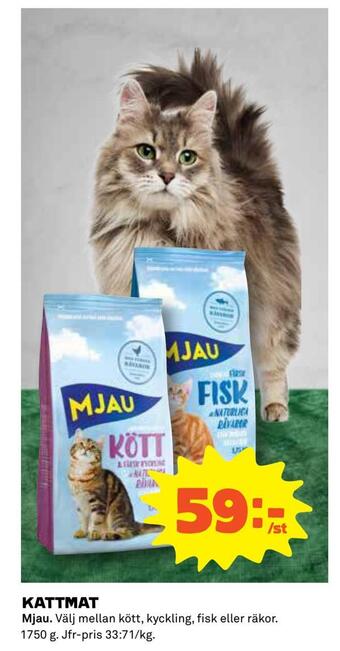 Coop Kattmat erbjuda