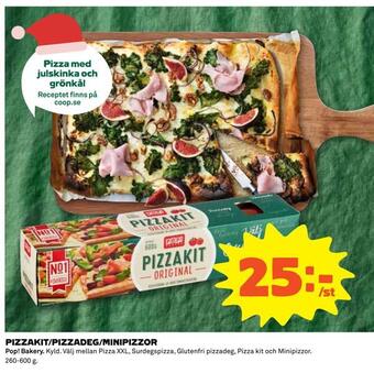 Coop Pizzakit/pizzadeg/minipizzor erbjuda