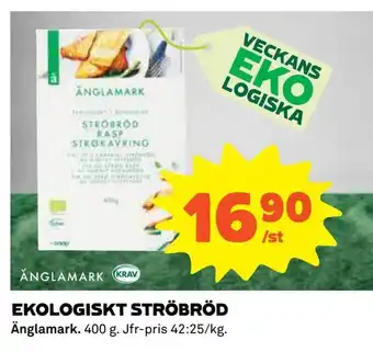 Ekologiskt ströbröd