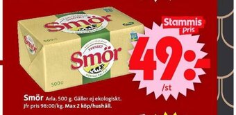 ICA Supermarket Smör erbjuda