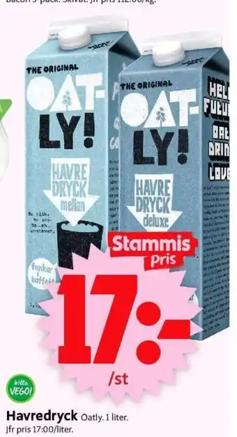 ICA Supermarket Havredryck erbjuda