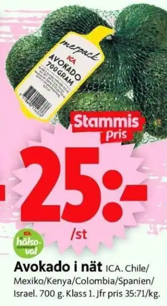 ICA Supermarket Avokado I Nät erbjuda