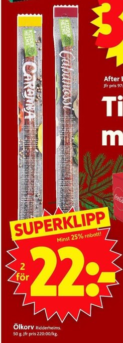 ICA Supermarket Ölkorv erbjuda