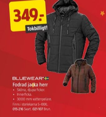 Jula Bluewear arbetsjackor erbjuda