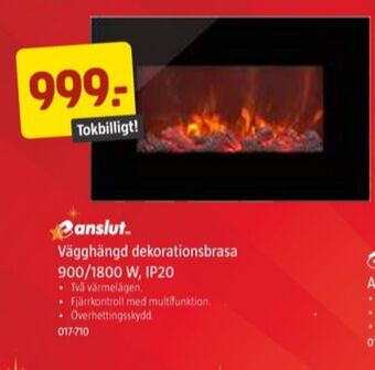 Jula Anslut dekorationsbrasa erbjuda