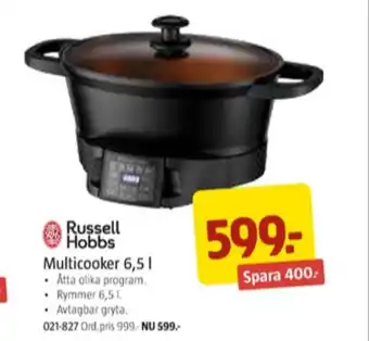 Jula Russel hobbs multicooker erbjuda