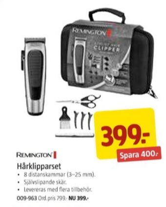 Jula Remington hårklippare erbjuda