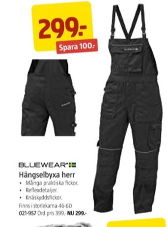 Jula Bluewear arbetsbyxor erbjuda