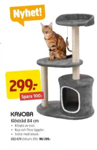 Jula Karlie klösträd erbjuda