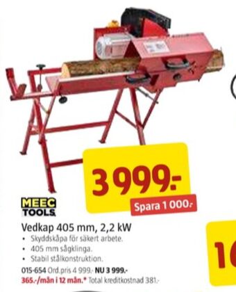 Jula Meec tools vedkap erbjuda