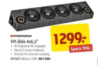 Phoenix gold högtalare