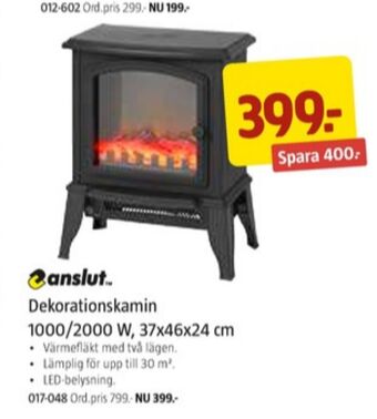 Jula Anslut dekorationsbrasa erbjuda