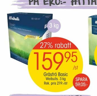EKO Weibull Gräsfrö erbjuda