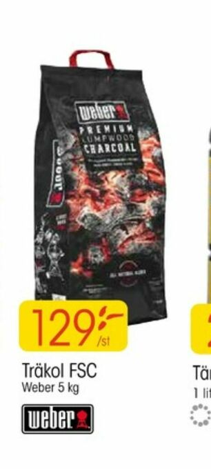 EKO Weber Grillkol/briketter erbjuda